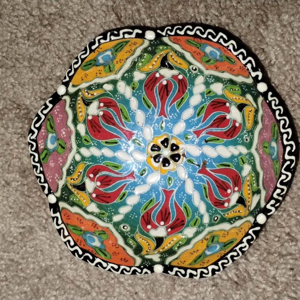 Turkish Ceramic HandMade Decorative Bowl